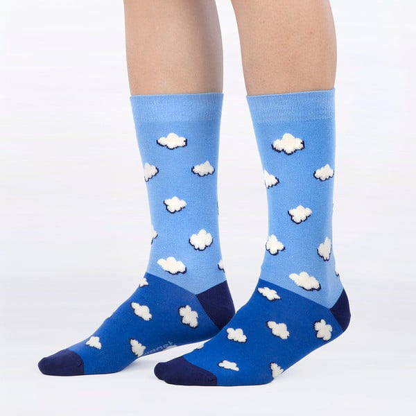 Комплект от 3 чифта сини чорапи в подаръчна кутия, размер 36-40 Novelty - Ballonet Socks-image-3