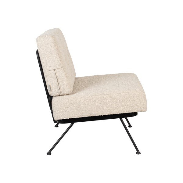 Кремав фотьойл Bowie - Zuiver-image-3