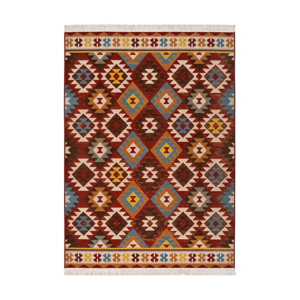 Червен килим Кавказ Етнически, 80 x 150 cm - Universal