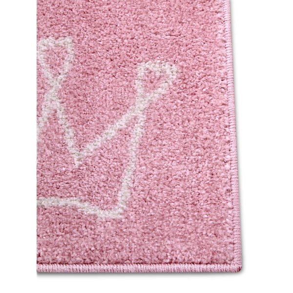Розов детски килим 120x170 cm Crowns - Hanse Home-image-3