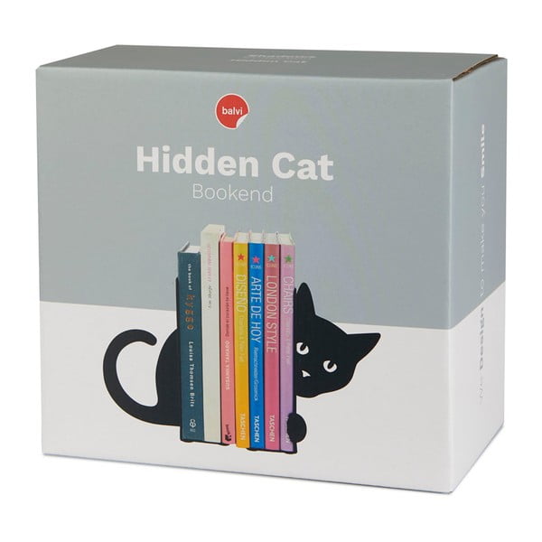 Стойка за книги Kočka - Balvi-image-1