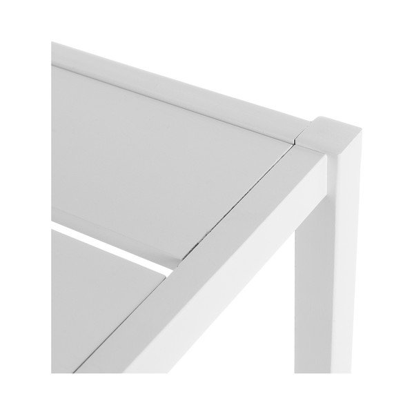 Бяла етажерка 37x140 cm - Casa Selección-image-1