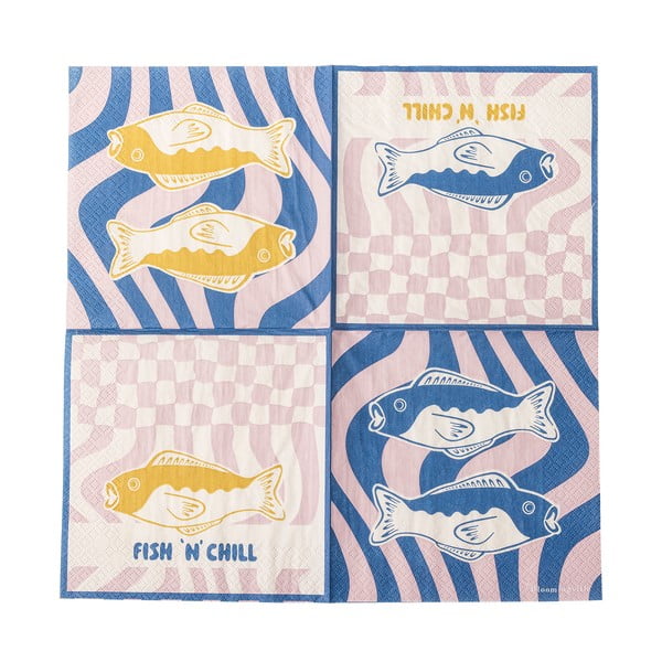 Хартиени салфетки в комплект 20 бр. 33x33 cm Remy – Bloomingville