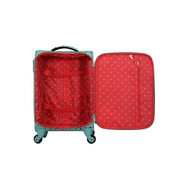 Тюркоазено синьо Lollipops Rubby Багаж на 4 колела - LOLLIPOPS-image-4