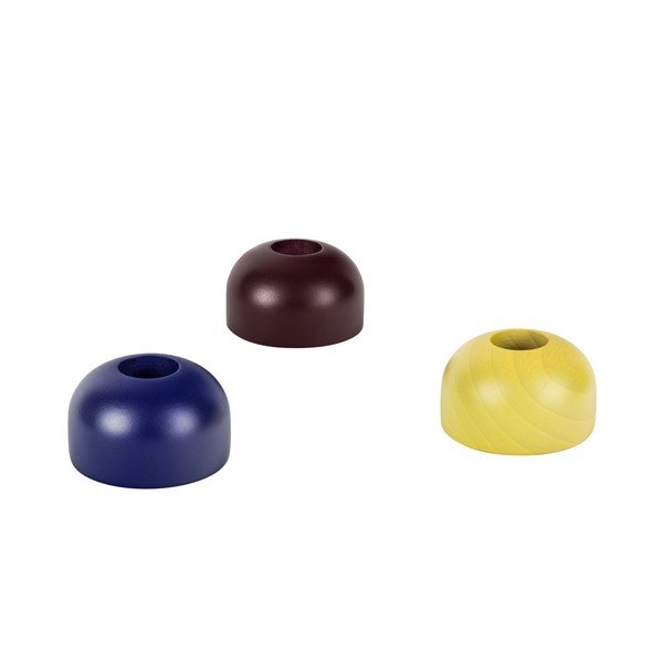 Дървени свещници в комплект 3 бр. Lums – noo.ma-image-2