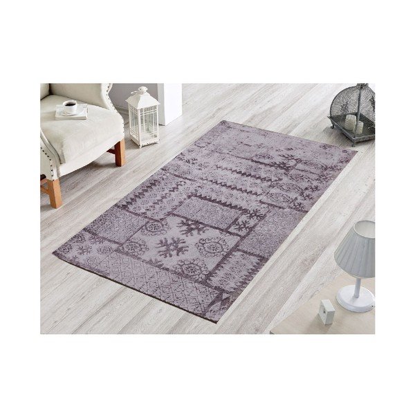 Koberec Patchwork Gri, 50x80 cm-image-1