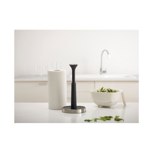 Push´n´Tear черна стойка за кухненски кърпи Push&Tear™ - Joseph Joseph-image-3