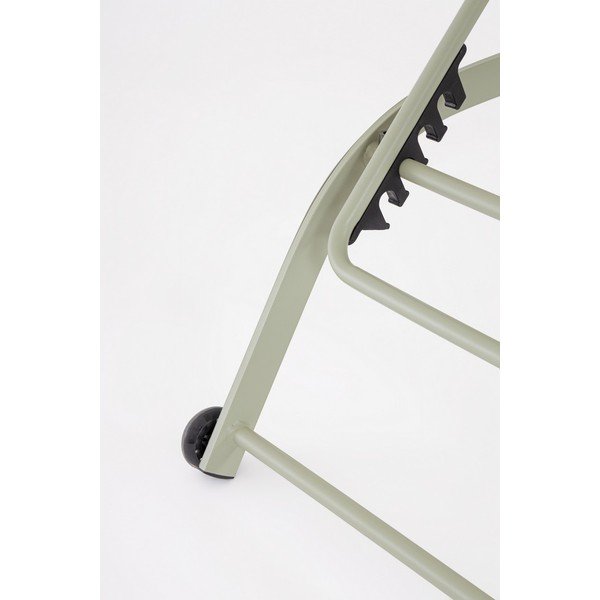 Кафяво-сив градински шезлонг метален Taylor – Bizzotto-image-4