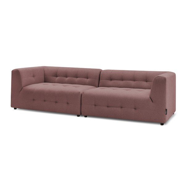 Тъмнорозов диван 324 cm Kleber - Bobochic Paris-image-4