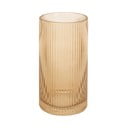 Светлокафява стъклена ваза Allure, височина 20 cm Allure Straight - PT LIVING