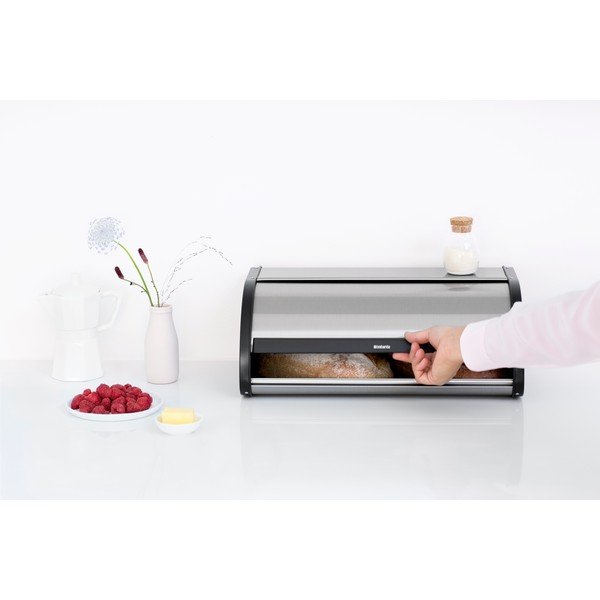 Стоманена кутия за хляб Roll Top – Brabantia-image-1