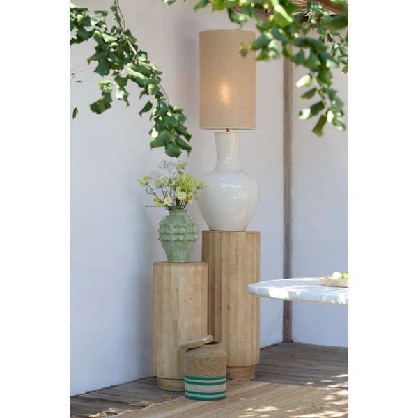 Кръгла странична масичка от масивно манго ø 35 cm Ellena – Light & Living-image-1
