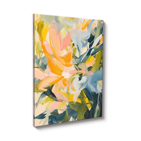 Печатна върху платно картина 70x100 cm Floral Gust – Styler-image-4