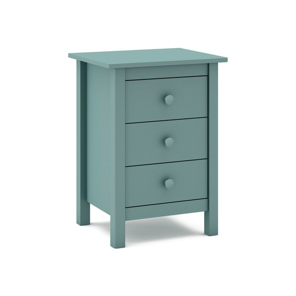 Детско нощно шкафче от борова дървесина в цвят бензин Max - Marckeric-image-4