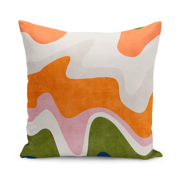 Калъфка за възглавница 43x43 cm Squiggly Orange – Mila Home