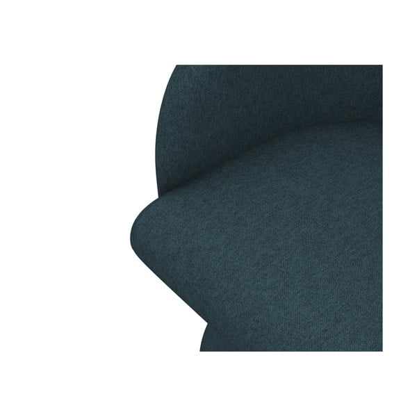 Тапициран трапезен стол в петролен цвят Kanoa – Makamii-image-4