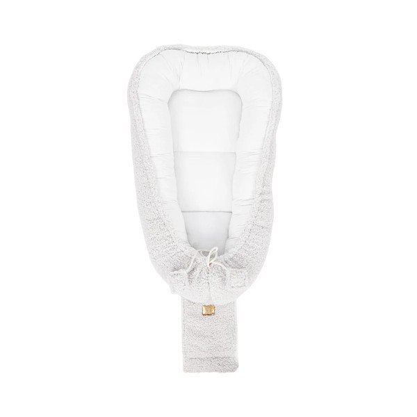 Гнездо за бебе в цвят слонова кост 55x83 cm – Meowbaby-image-2