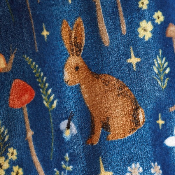 Синьо  одеяло от микроплюш 130x170 cm Enchanted Twilight Animals – Catherine Lansfield-image-2