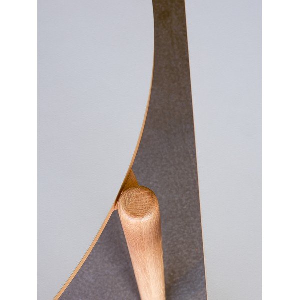 Кръгла трапезна маса от масивен дъб ø 115 cm Oblique – Hübsch-image-3