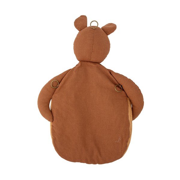 Кафява текстилна детска кошница за играчки 46x7,5x33 cm Toto – Bloomingville Mini-image-2