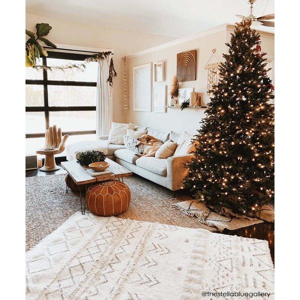 Кремав ръчно изработен вълнен килим подходящ за пране 170x240 cm Lakota Day – Lorena Canals-image-3