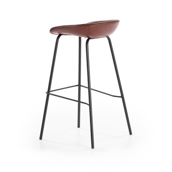 Червен бар стол за вино Eddie - Marckeric-image-3