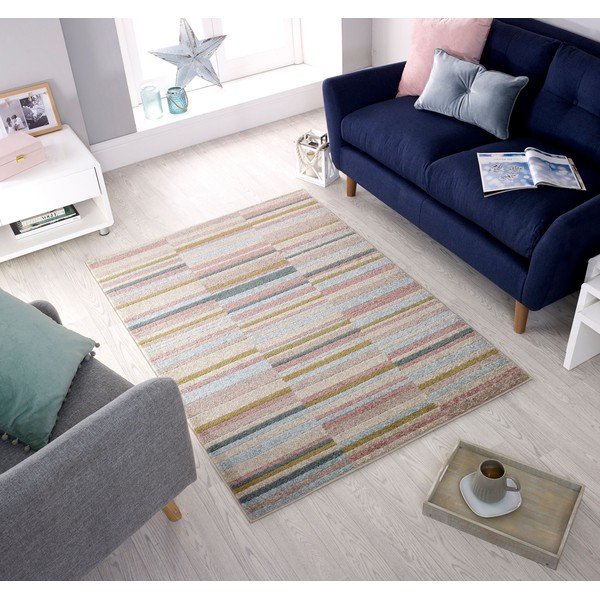 Бежов килим Urban Lines, 200 x 275 cm - Flair Rugs-image-4