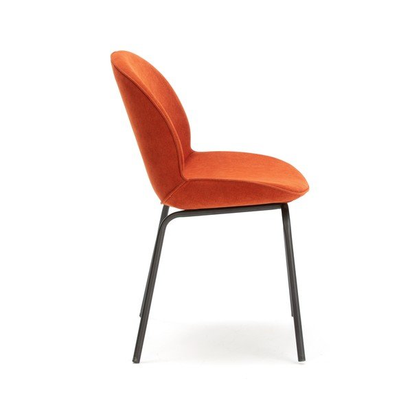 Оранжеви трапезни столове в комплект от 2 Vicky - Marckeric-image-4