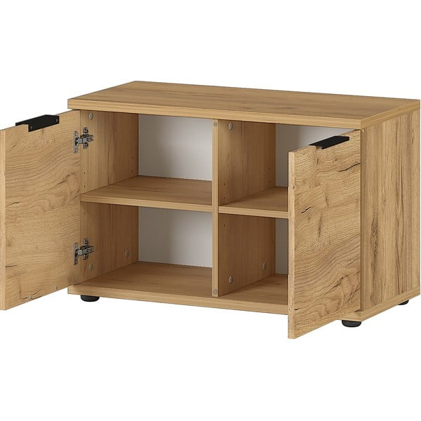 Шкаф за обувки в дъбов декор с пейка Fremont - Germania-image-2