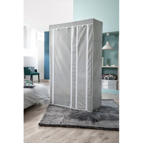Šatní textilní skříň Compactor Amy Grey-image-1