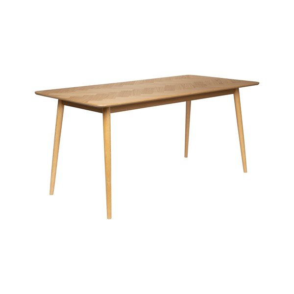 Трапезна маса в дъбов декор  90x180 cm Fabio – White Label-image-3