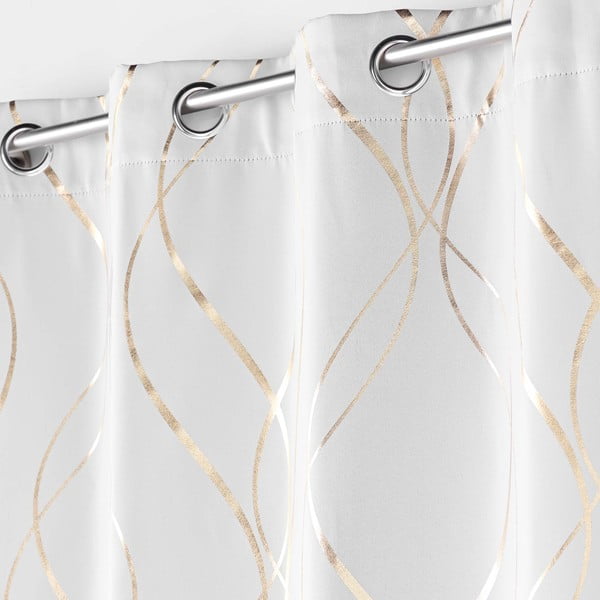 Светлосиво затъмняващо перде 135x240 cm Elise – douceur d'intérieur-image-1