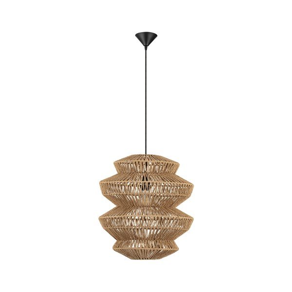 Въжено висящо осветително тяло в естествен цвят ø 40 cm Nua – Nova Luce