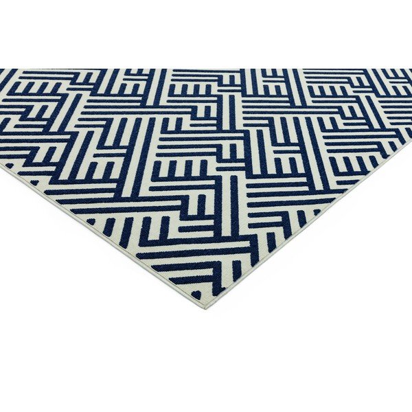 Син и бял килим , 80 x 150 cm Antibes - Asiatic Carpets-image-3