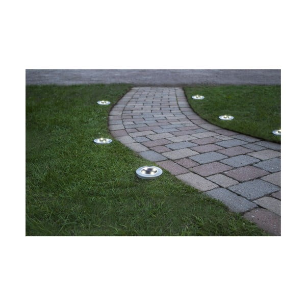 Комплект от 3 външни слънчеви LED светлини Lawnlight - Star Trading-image-2