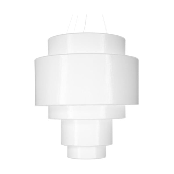 Бяло висящо осветително тяло , ø 80 cm Elber - Nice Lamps