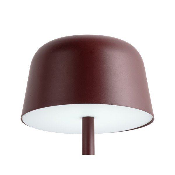 Настолна LED лампа в цвят бордо (височина 28 cm) Brio - Leitmotiv-image-4