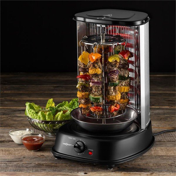 Главна черна скара за кебап Kebap Master - OneConcept-image-1
