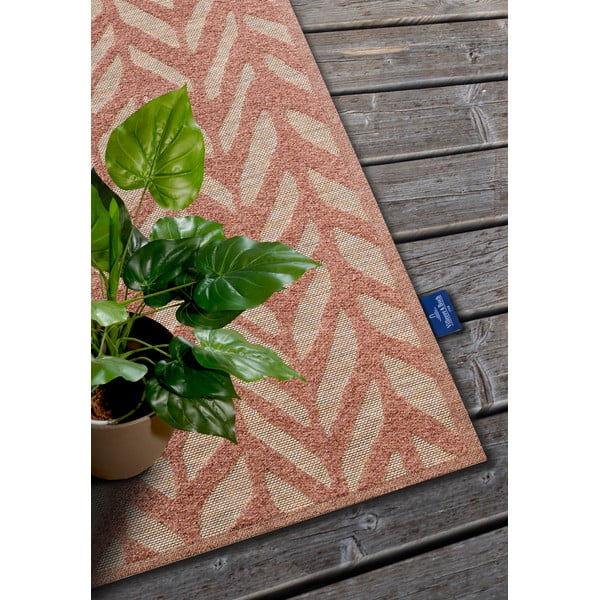 Външен килим от рециклирани влакна в тухлен цвят 200x290 cm Georgette – Villeroy&Boch-image-2