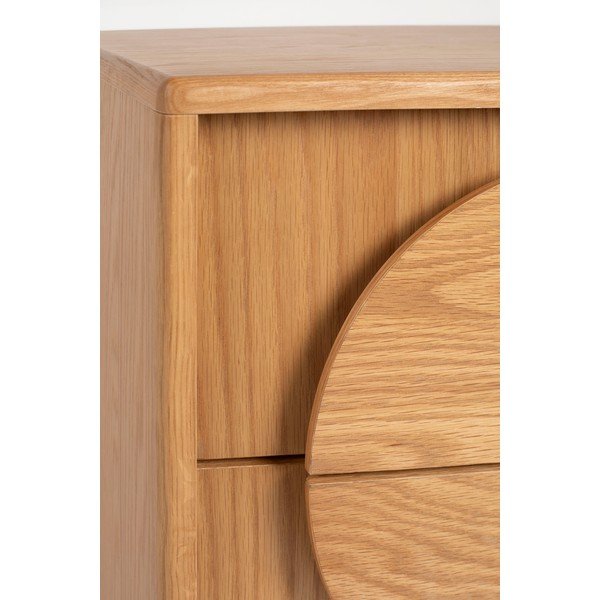 Нощно шкафче от декор от дъб  в естествен цвят Groove – Zuiver-image-4