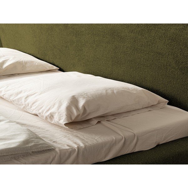 Тъмнозелено двойно тапицирано легло с включена подматрачна рамка 180x200 cm Makana – Makamii-image-4