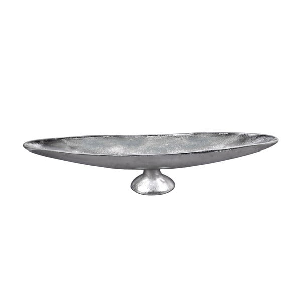 Декоративна купа с крачета в сребърен декор Ego, широчина 77,5 cm - Ego Dekor