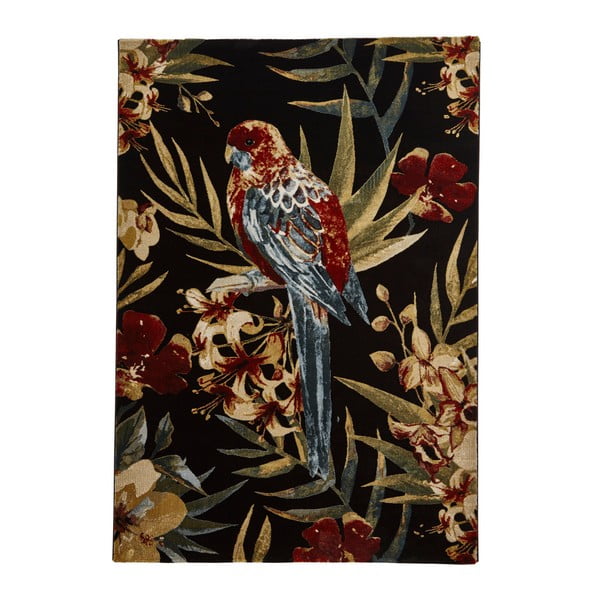 Килим Tropics Parejo Black & Multi, 120 x 170 cm - Think Rugs