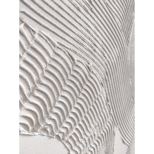 Ръчно рисувана картина 90x120 cm White Sculpture - Malerifabrikken-image-2