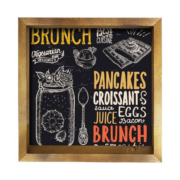 Картина 30x30 cm Brunch - Wallity