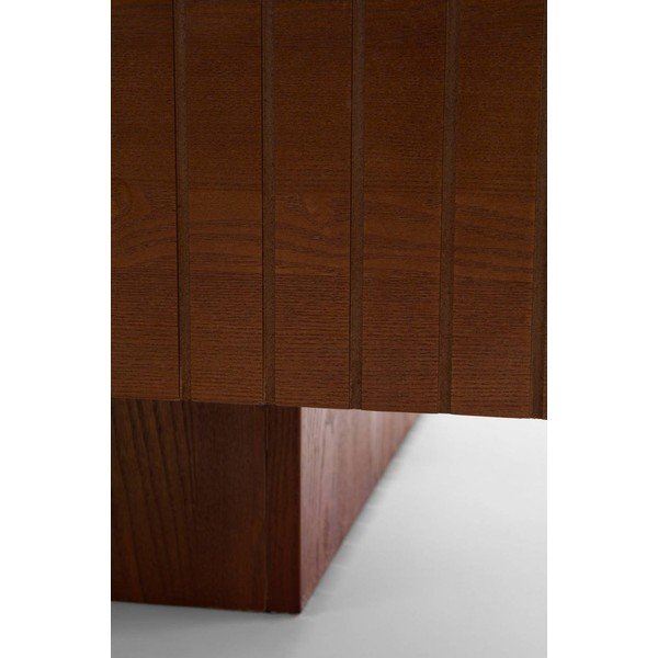 Тъмнокафява масичка за кафе от МДФ 90x90 cm Furuvik – Jotex-image-4