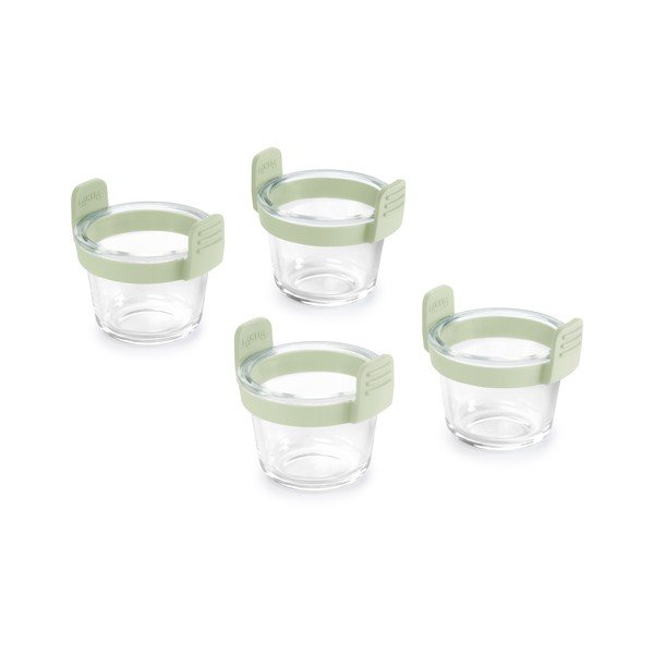 Стъклени форми за печене 4 бр. ø 9,5 cm – Lékué