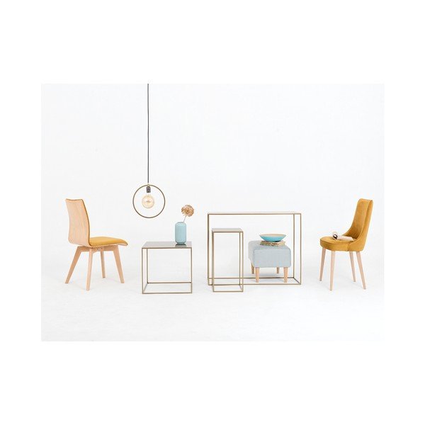 Конзолна метална маса в златно, 100 x 35 cm Tensio - CustomForm-image-4