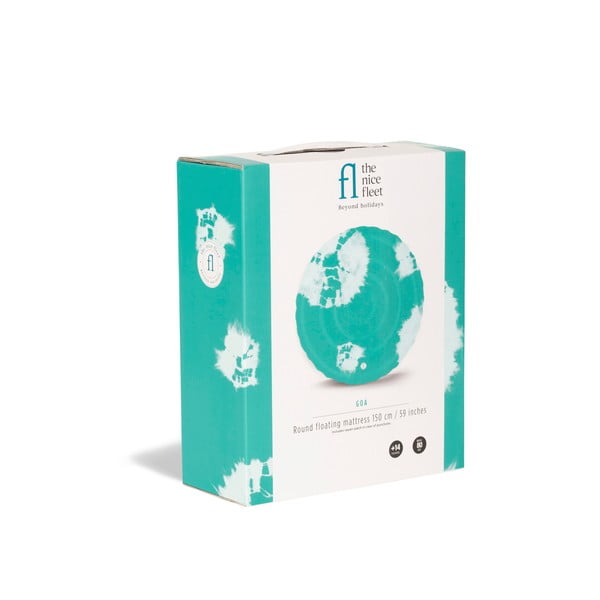 Зелен надуваем плажен матрак Goa - The Nice Fleet-image-2