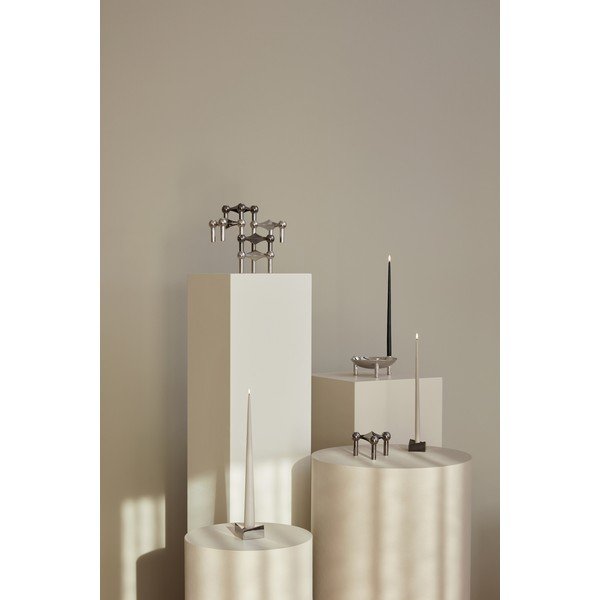 Метални свещници в комплект 3 бр. Nagel – STOFF Nagel-image-3
